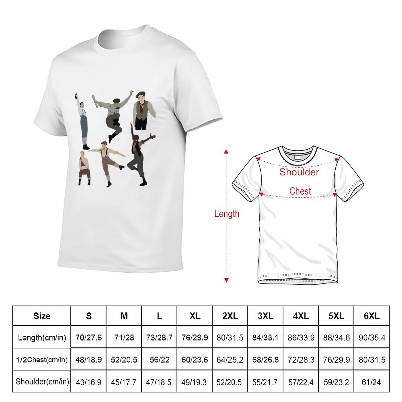 New Newsies UK character art T-Shirt plus sizes hippie clothes custom shirt vintage mens shirts graphic tee