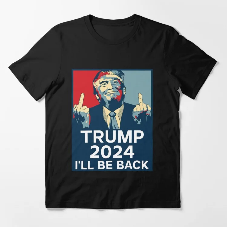 President 2024 Donald Troefschieten Maakt Me Sterker T-Shirt Sport 100% Katoenen Print T-Shirt Voor Mannen Grafische Tops T-Shirts