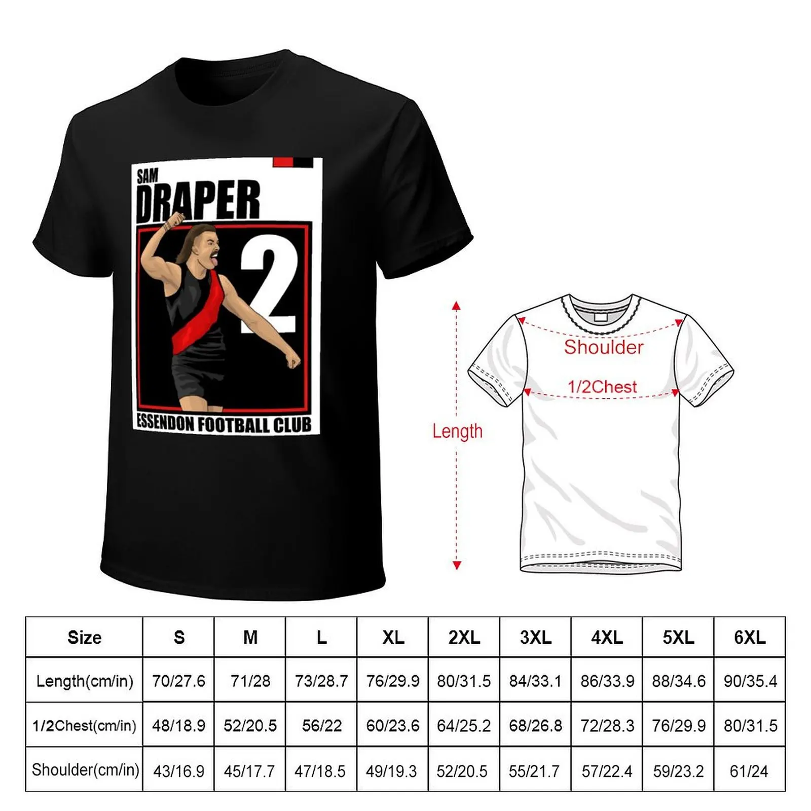 Sam Draper T-Shirt Simple Graphic Design T-Shirt