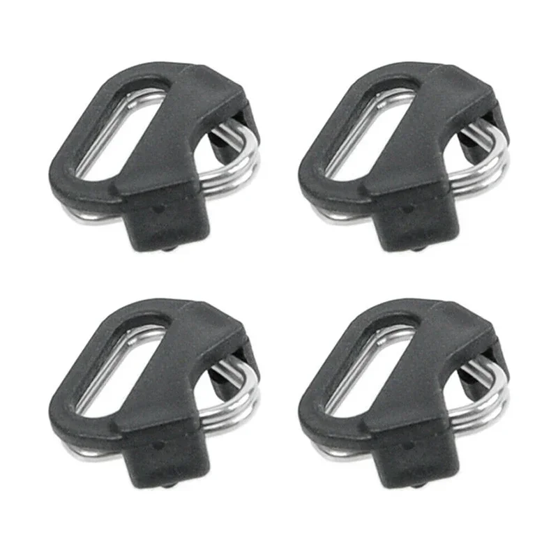 4pcs Triangular Split Rings For Camera Back Belt Strap Buckle Accessories Belt Hook Camera Shoulder Strap Triangle Split Ring