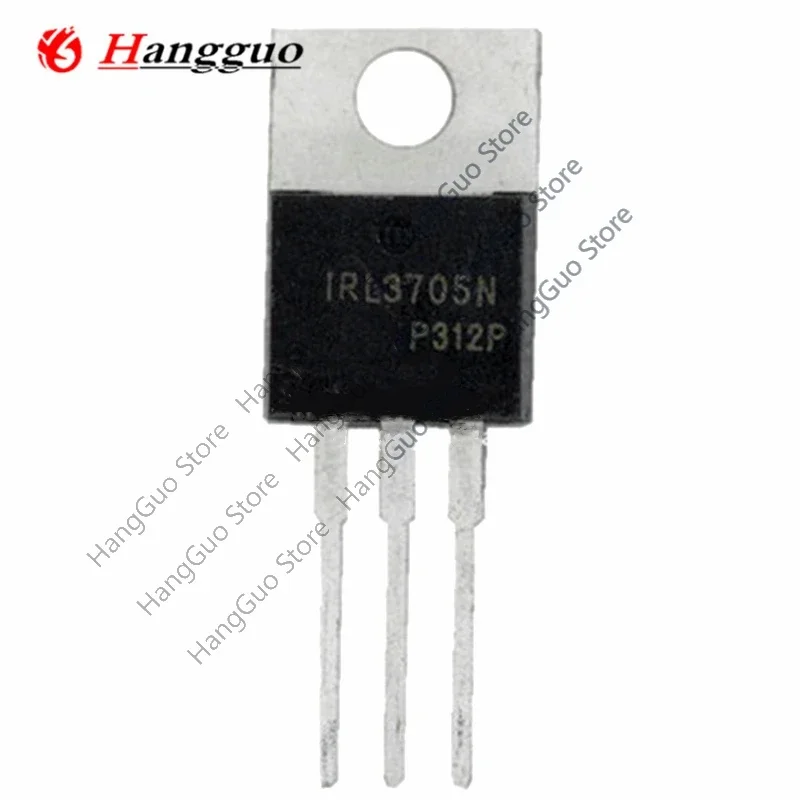 10 unidades/lote Original IRL3705NPBF IRL3705N L3705N TO-220 n-channel MOSFET 55V 89A IC