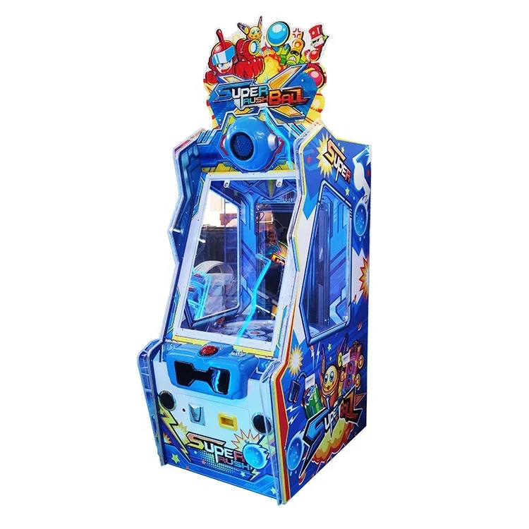 new coin operated games Super rush ball  lottery ticket  machine pinball machine game