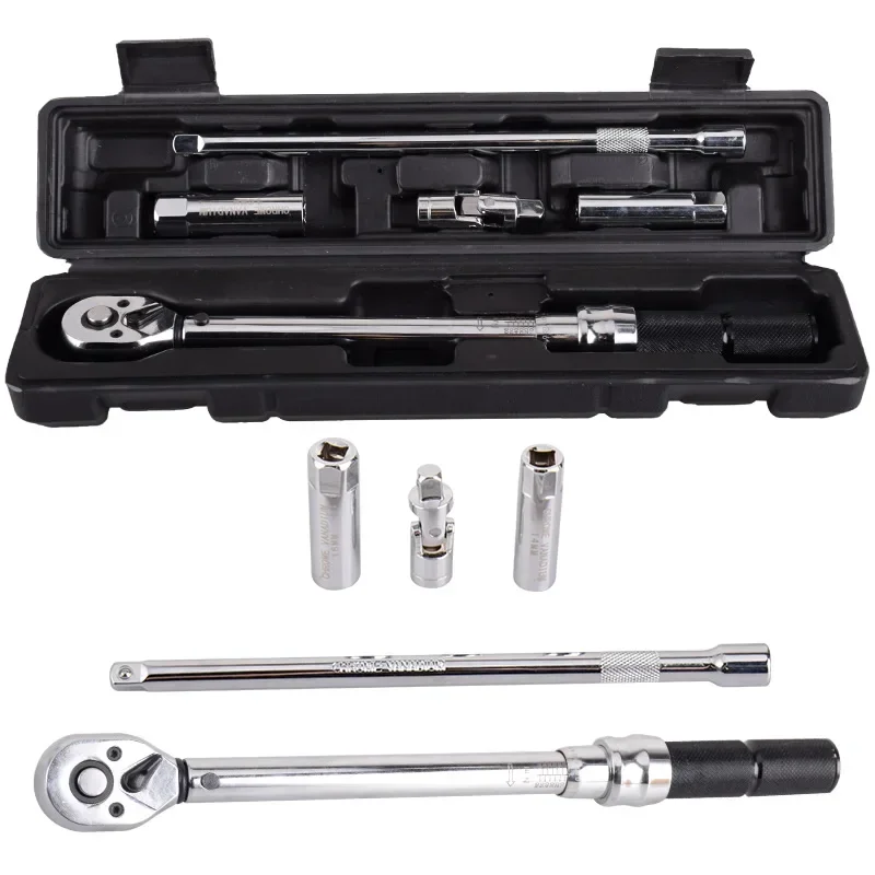 

Industrial tools 5-60Nm exactness torque wrench spark plug socket set adjustable wrench auto repair combination hand tools