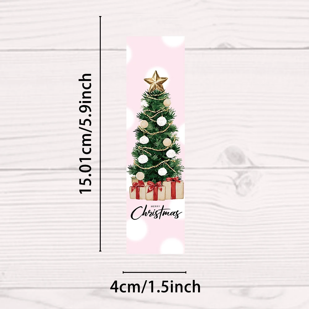 30PCS Christmas Coffee Bookmark Nostalgia Waterproof Reading Markers Marks for Book Motorcycle Vintage Skateboard Gift Bookmarks