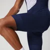 YKYW 남성 파란색 타이즈 사이클링 턱받이 짧은 이탈리아 탄성 인터페이스 Paded 여름 야외 웨어 자전거 턱받이 반바지 7시간 라이딩 3