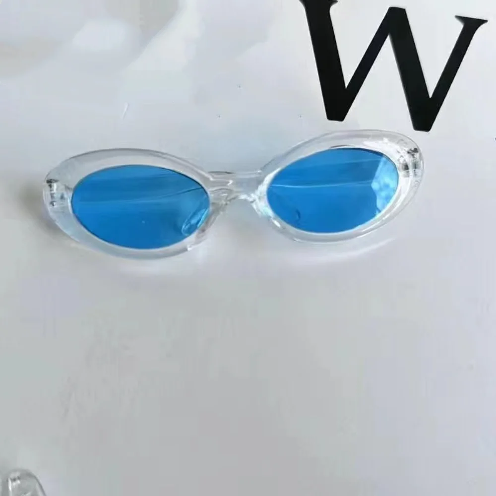 Colorful Cool Eyeglasses Fashion Miniature BJD Sunglasses New Design Photo Props for 20cm