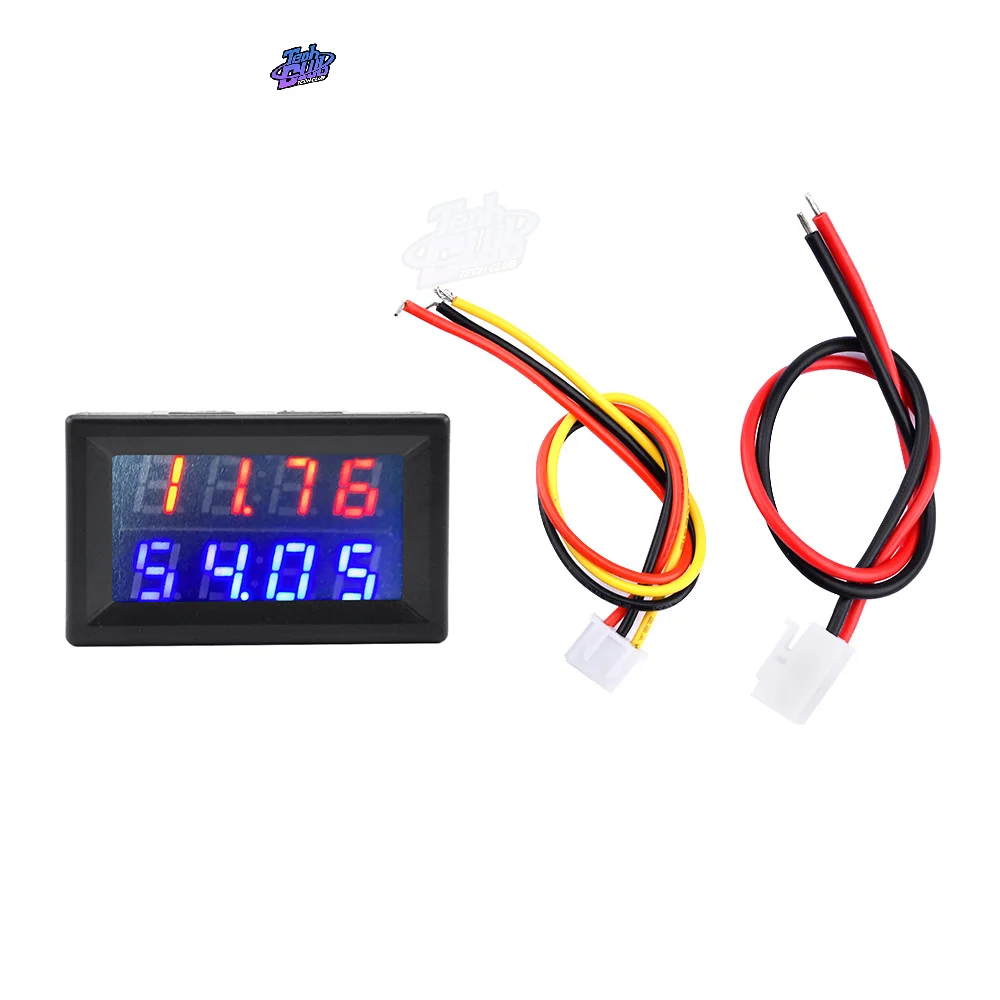 0-100V 50A 100A//0-200V 50A 100ADisplay Voltmeter Ammeter 4 Bit 5 Wires Voltage Current Meter Tester for Electrician Tool