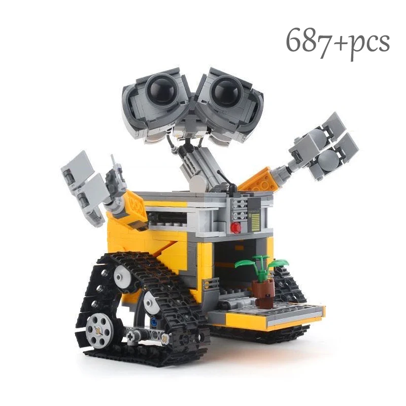 Technical Robot Motorized High-tech 687PCS APP RC Robot Motor Power Functions DIY Building Block Model For Children Toys Gift