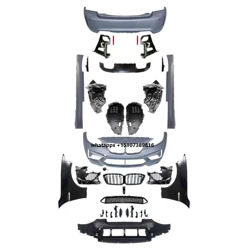 

Car Bumper for 2 Series F22 Bodykit Modified Upgraded M2 Competition Wide-body Body Kit Front and Rear Bumper
