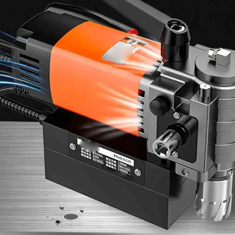 Magnetic Base Drill Iron Suction High Altitude Horizontal Drilling Machine PorBench Drill for Industrial