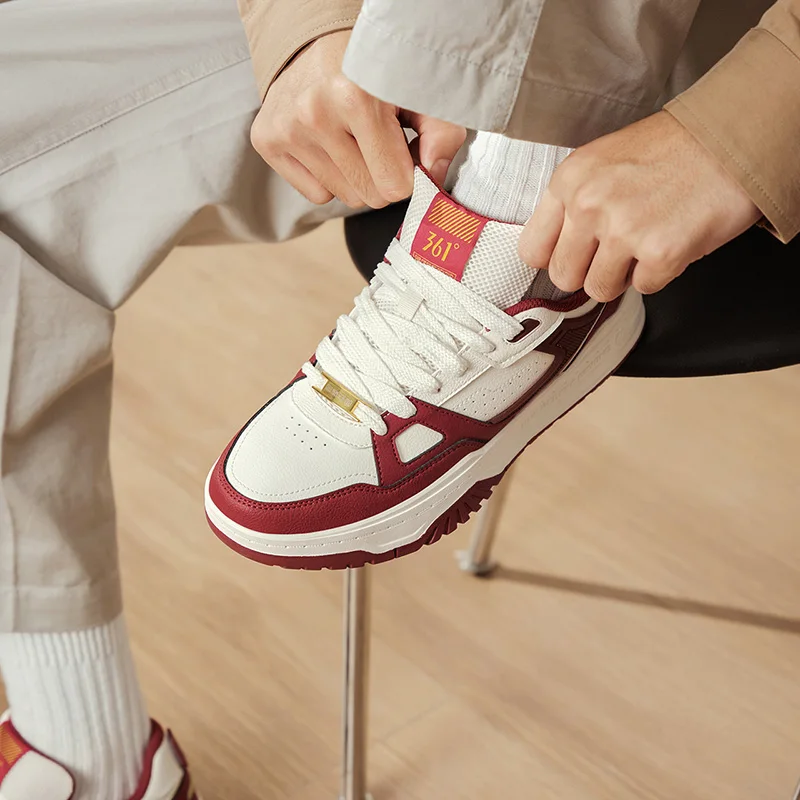 361 องศาผู้ชายรองเท้าฤดูใบไม้ผลิใหม่ทนทาน Stable อเนกประสงค์ Breathable น้ําหนักเบาสวมใส่รองเท้าผ้าใบชาย 672516632