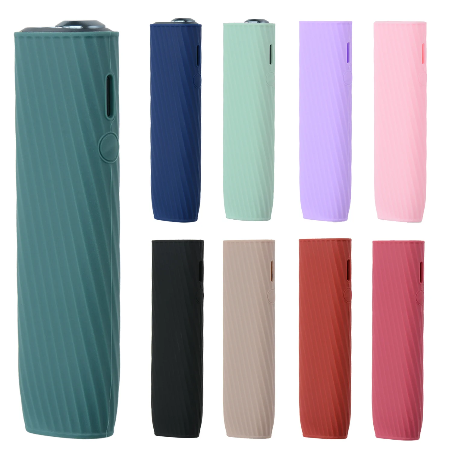 Colorful Anti Slip Twill iLuma One Silicone Case for IQOS ILUMA ONE Case Protection Cover Sleeve for IQOS ONE Accessoreis