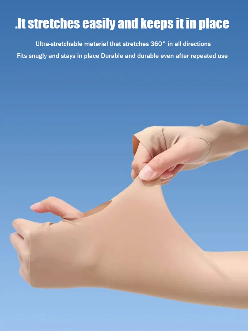 واقي من الشمس غير مرئي بأكمام ثلجية بدون خياطة بعامل حماية من الأشعة فوق البنفسجية 50 + أغطية ذراع للحماية من الأشعة فوق البنفسجية للقيادة الرياضية الخارجية #5