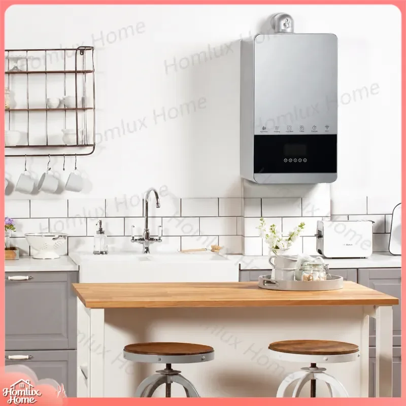 20KW Wall Mounted Induction Boiler for Home Heating Water Heater High Efficiency Energy Saving Smart Temperature