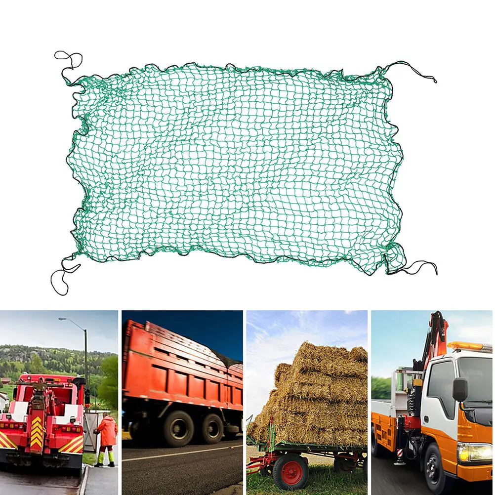 

Trailer Net 1.5 X 1.8M Heavy Duty For Car Truck Luggage Carrier Universal Bungee Mesh Load Fastening Tool