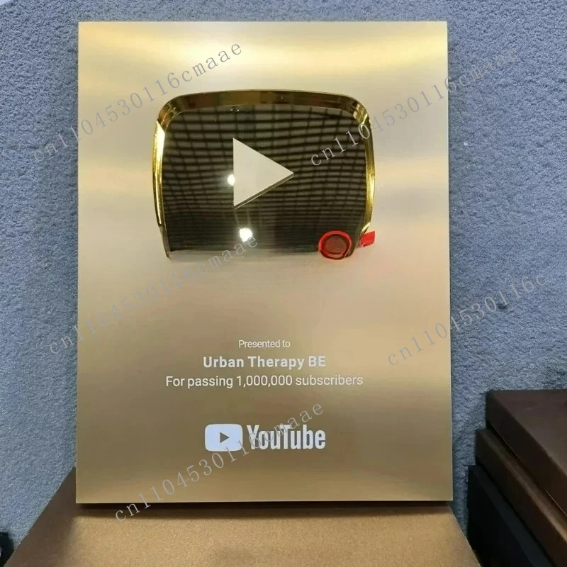 جائزة زر تشغيل YouTube المخصصة | لوحة المشتركة الشخصية | هدية الخالق المحتوى #5