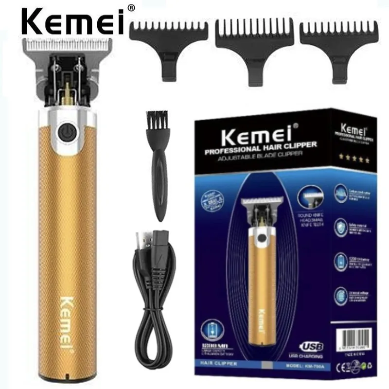Tondeuse à cheveux T9 Rechargeable sans fil pour hommes, rasoir Vintage pour barbier