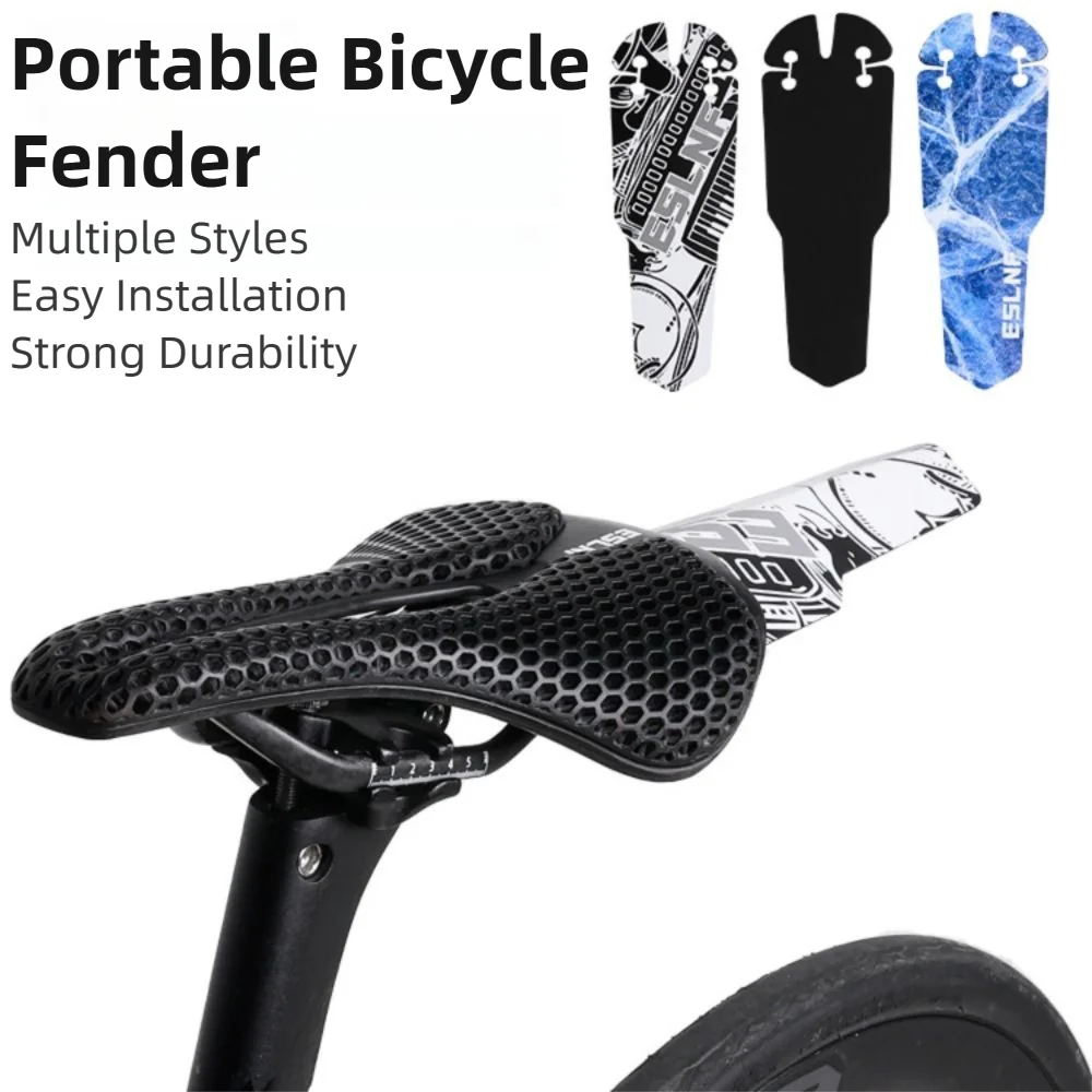 

Universal Lengthen Bicycle Fenders Quick Removal Ultralight Saddle Mudguard Stable Rear Tire Cycling Parts MTB Road Bike