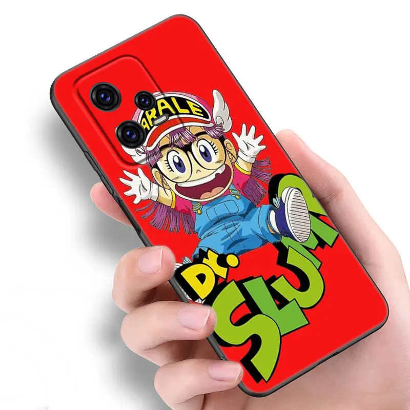 Dr Slump Arale Anime custodia in Silicone nero per Xiaomi Redmi Note 10 11 11S 12 13 4G 8 9 11T Pro 5G Plus 8T 9S 10S 12S