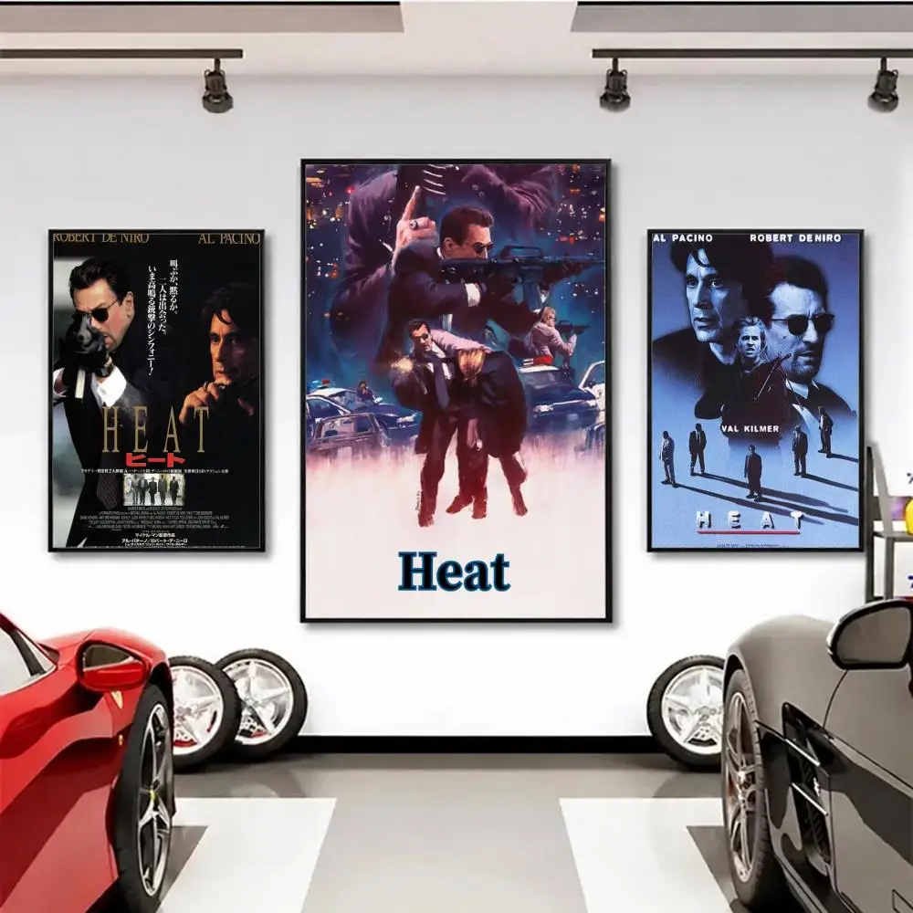 movie Heat Poster Wall Posters Art Print HD Print Self-Adhesive Waterproof Wall Stickers Room Decoration