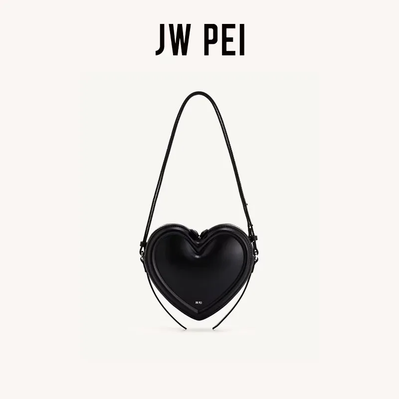 

JW PEI Heart shaped crossbody bag, love bag, single shoulder crossbody bag, versatile handbag for women
