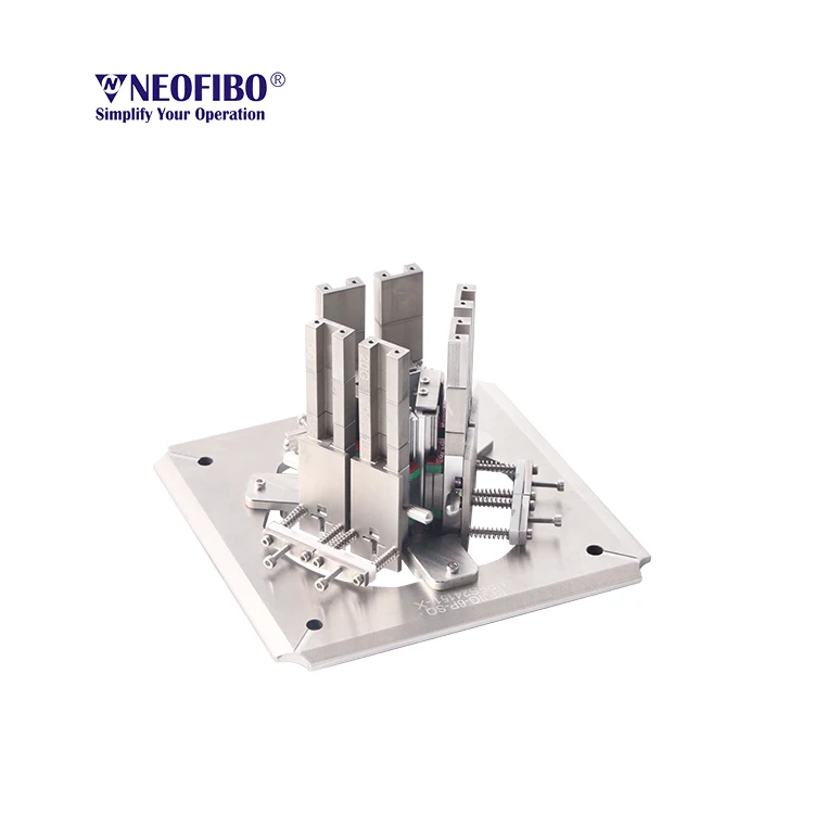 Neofibo BFJIG-6P-SQ Plastic Connector Pressure Control with Adjustable Weight jig fiber optic polishing fixture