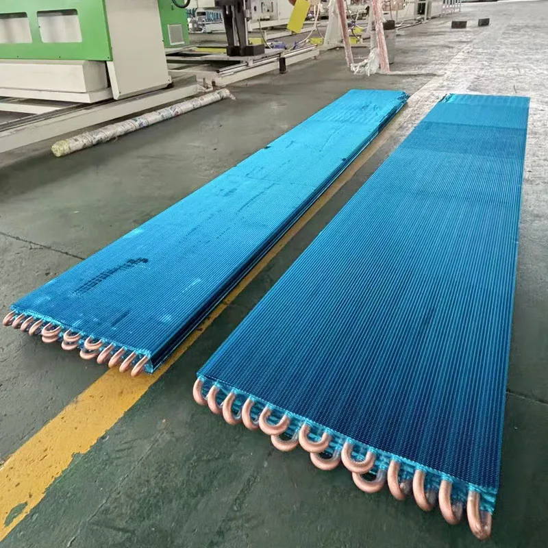 Verdampfer-Transformator-Kühler zur Herstellung von Wellpappe-Aluminium-Flossen-Pressformmaschinenlinie