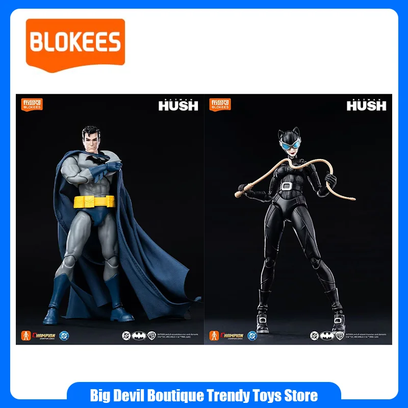 Original Blokees DC Comics - Champion Class Batman (Hush) Bewegliche Modellbausätze Sammlerstücke