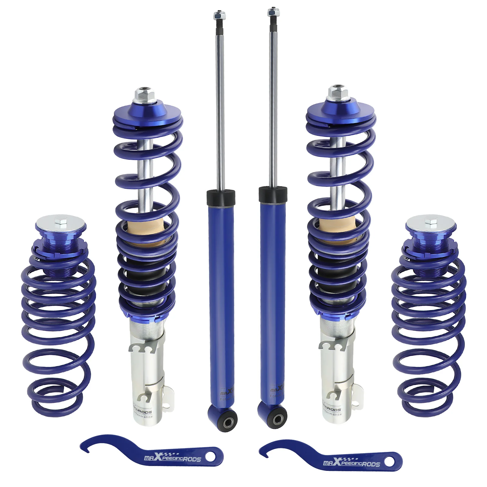 Street Coilovers Coil Spring Suspensions for VW Golf MK4 MK IV 1J1 FWD 1998-2007 Coilovers Shocks Struts