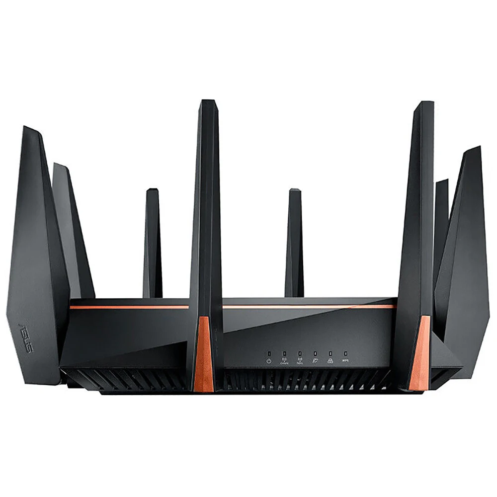 Para ASUS RT-AC5300 AC5300 tres bandas 5330 Mbps TCP/IP MU-MIMO Qos Router