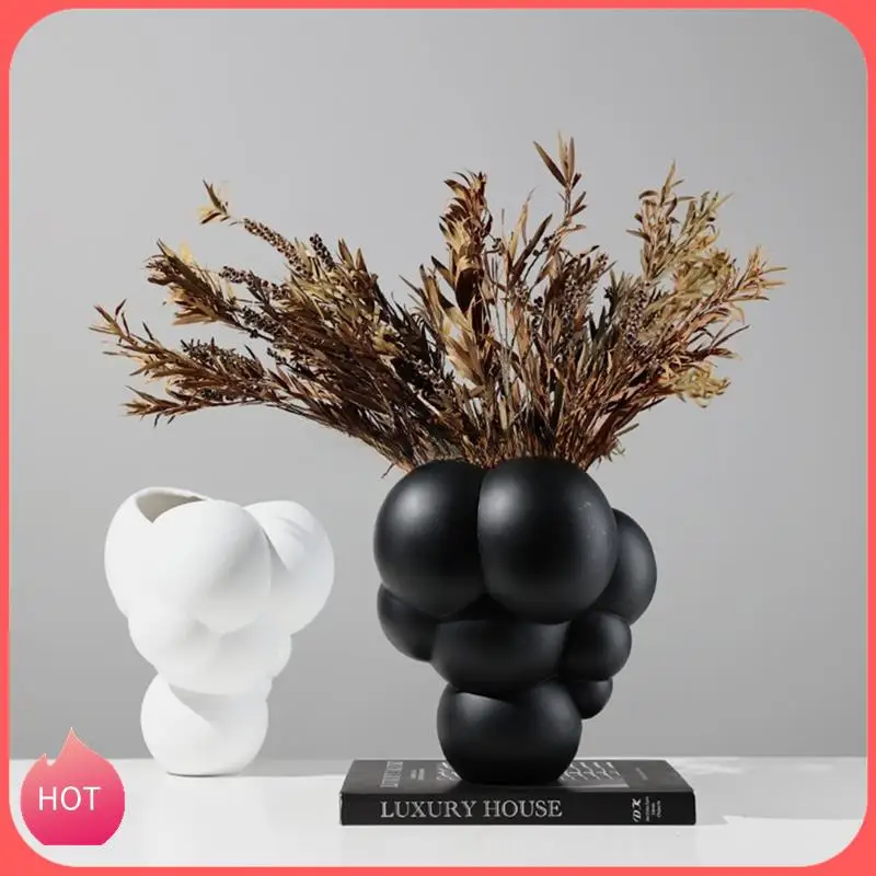 HOT-Ins Nordic Bubble Cloud Vase Handicraft Decoration Vase