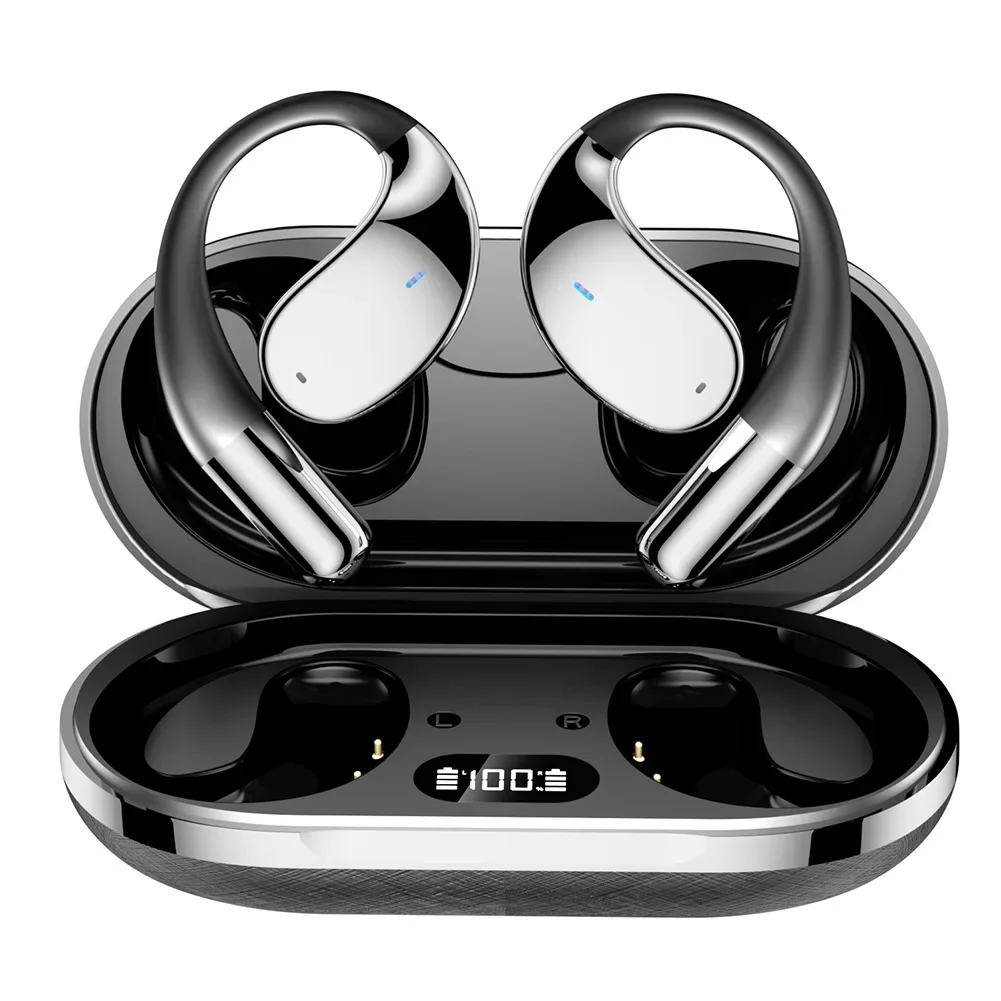 AI Vertaler Oordopjes 144 Talen 3-in-1 Ruisonderdrukkende Bluetooth 5.3 Headset Instant Vertaler Smart Voice Real Time - afbeelding 1