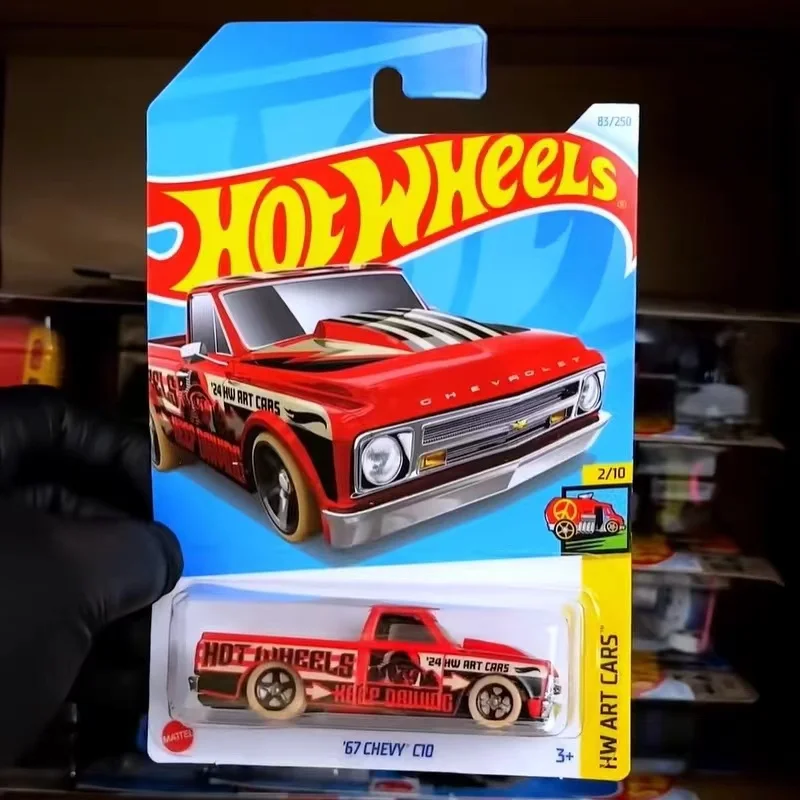 Original Hot Wheels 1:64  67 Chevy C10 series Diecast Alloy Model Vehicle Collection Brinquedos Birthday Gift