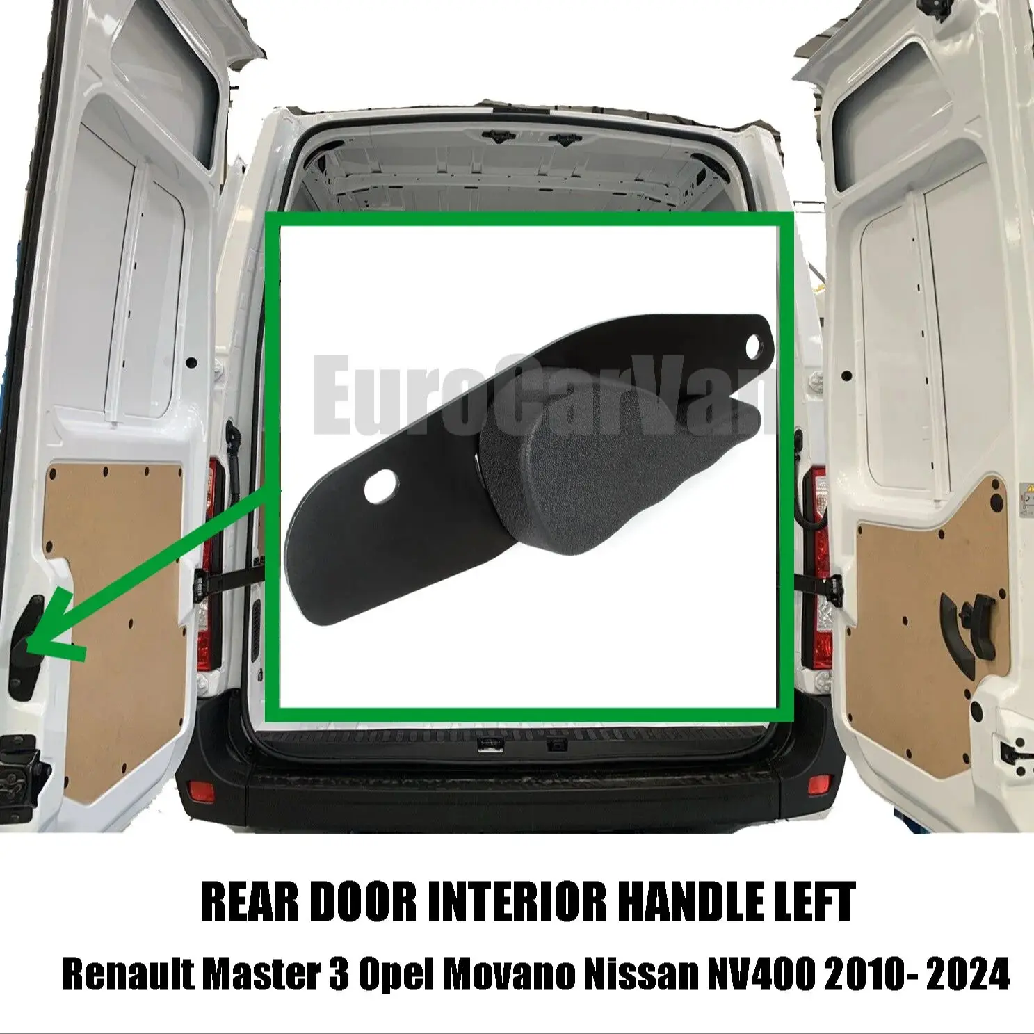 Rear Left Door Interior Handle For Renault Master 3 Vauxhall/Opel Movano NV400 8200778366