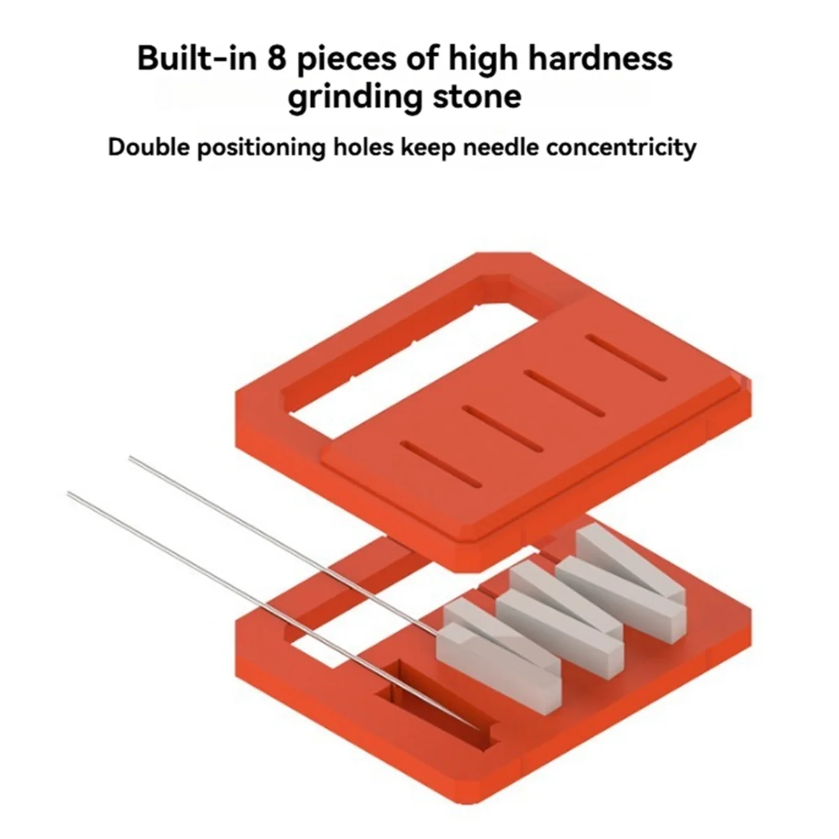 

A56XQ Airbrush Needle Repair and Sharpening Tool Kit - Maintenance & Polishing Accessories for 0.2mm, 0.3mm, 0.5mm Needles