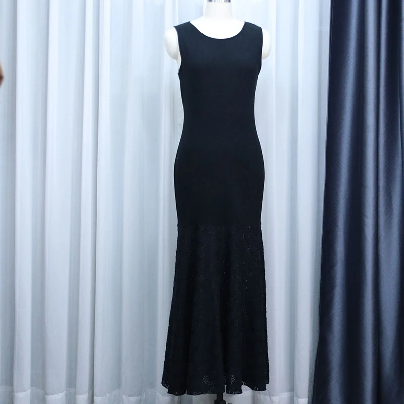 

Оригинальная юбка-футляр с кружевом и эффектом удлинения, облегающая, для повседневной носки осенью и зимой