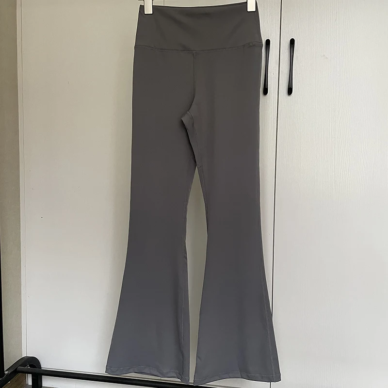 

Брюки для йоги с высокой талией, дышащие брюки Qui Dry Fitn, женские длинные брюки из смеси полиэстера и спандекса