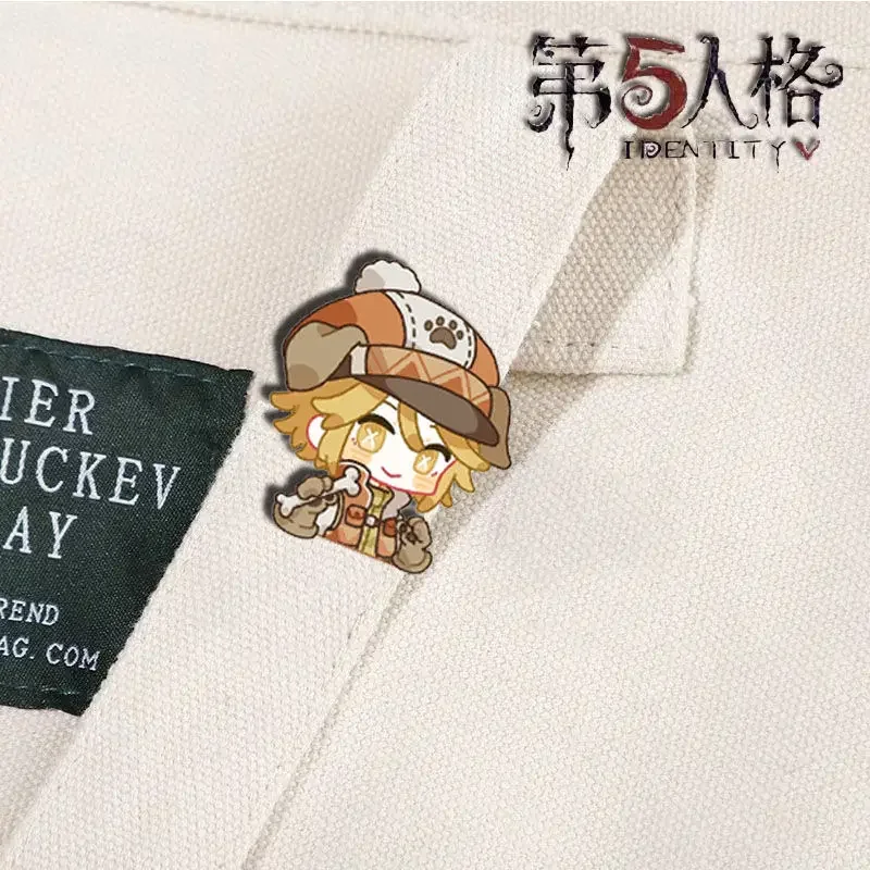 Anime Brooch Women Creative Identity V Figure Shirt Pin Fashion Couples Exquisite High Quality Metal Cute Broches Birthday Gift