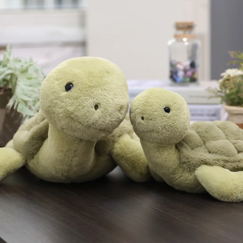 Petite Tortue en Peluche Douce et Confortable pour Petite Fille, Jouet Mignon, Crème, Beurre, Cadeau pour Petit Ami et Petite Amie