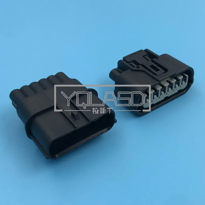 

1 комплект, 6-контактный 6188-0658 6189-1012, 1,2 мм автомобильный разъем, водонепроницаемая светодиодная лампа, розетка переменного тока в сборе для Honda, авто вилка