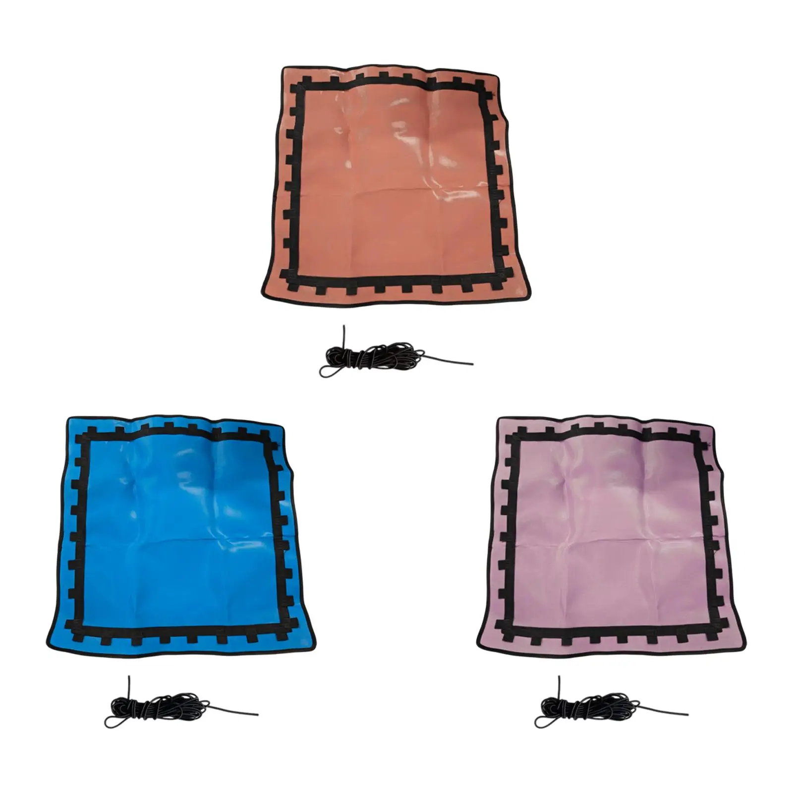 Trampolin-Ersatzmatte, passend für 2,8 Fuß große quadratische Rahmenteile, springende Rebounder-Matte für Hof, Spielzimmer, Übung, Spielplatz, Garten
