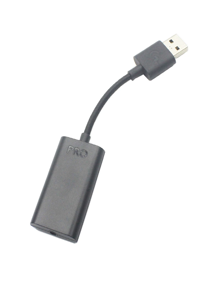 Logitech G Pro X DAC Adattatore audio USB Dongle per scheda audio HD da 3,5 mm per cuffie da gioco