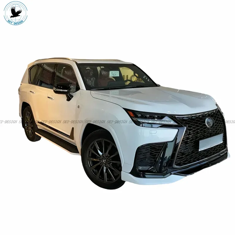 High quality2024 2025 LX Bodykit for  LX600 Upgrade Front Lip Rear Diffuser Side Mirror F Sport Bodykit