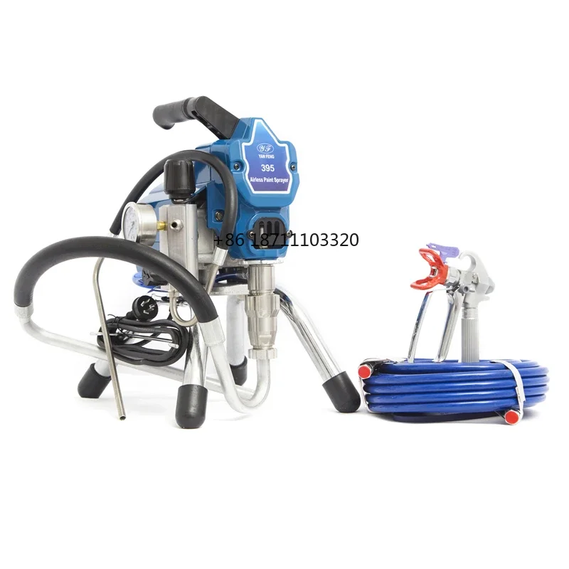 airless spraying machine PT-395 portable home use texture electric airless paint sprayer machine for putty spraying