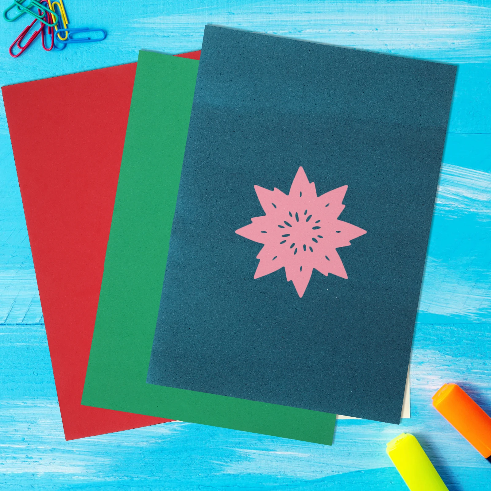 

28 Sheets DIY Cyanotype Paper Crafts Making Sun Sheets A5 Safe Premium Material Hydrophobic DIY Projects Sun Paper