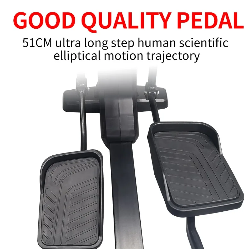 معدات اللياقة البدنية التجارية في صالة الألعاب الرياضية المنزلية، جهاز تدريب متقاطع رياضي بيضاوي الشكل لسلسلة قلب بناء الجسم