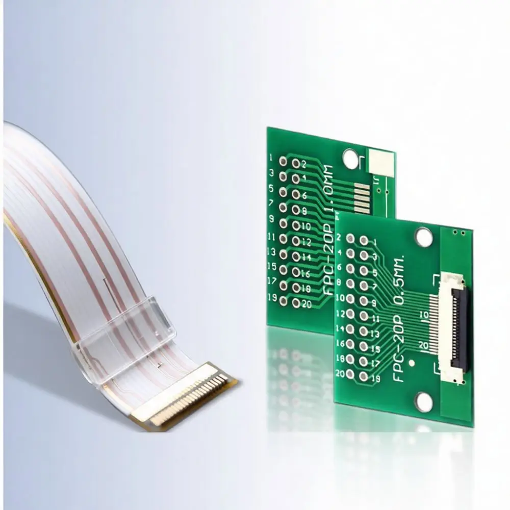 Durable FPC FFC Signal Converter 0.5mm 1.0mm To 2.54mm Pitch Header Board For RISYM Industrial Electronic Maintenance Tools