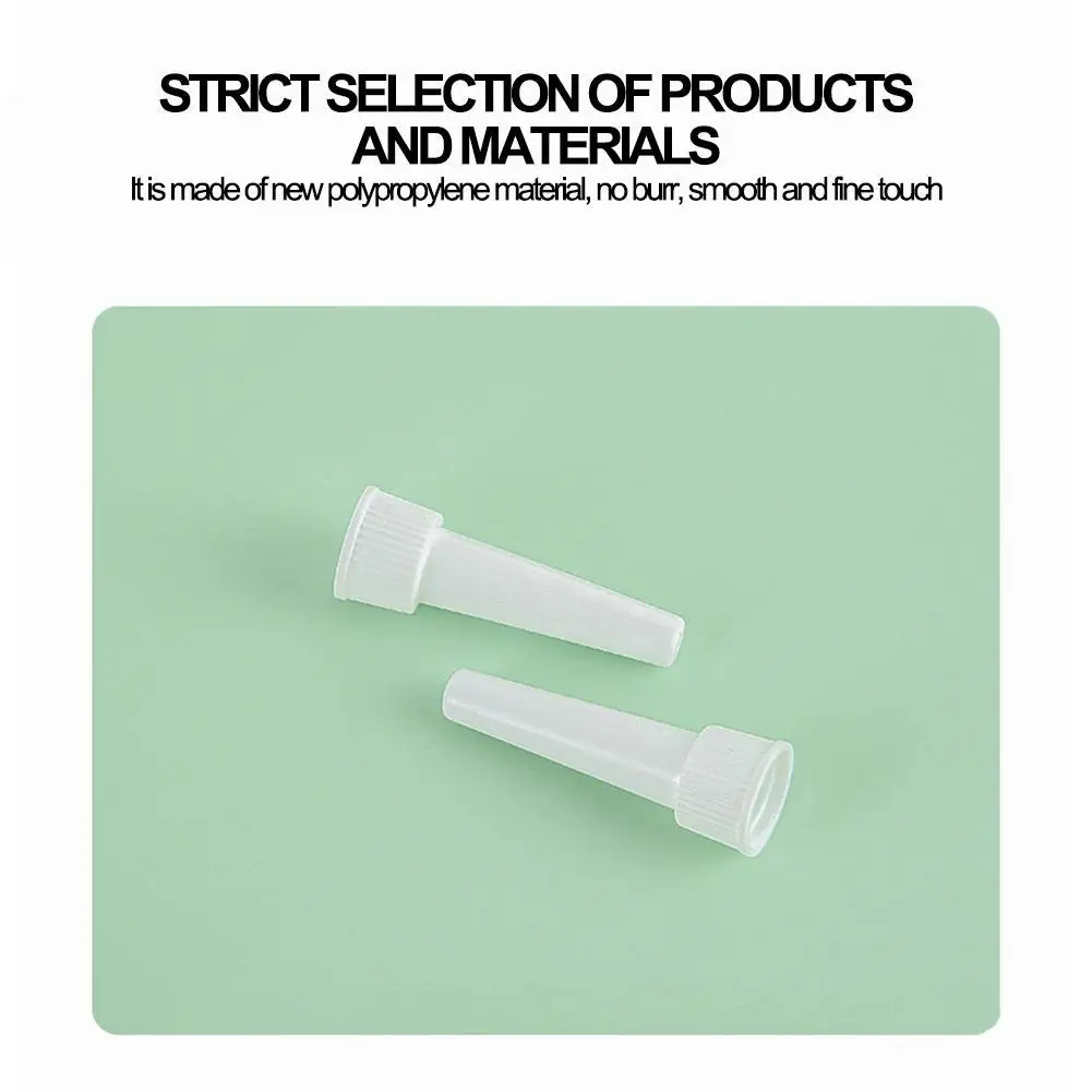 10/1pcs Disposable Hemorrhoid Applicator Hemorrhoids Ointment Squeeze Drug Connection Housekeeper On Drug Plug Device Tube Head