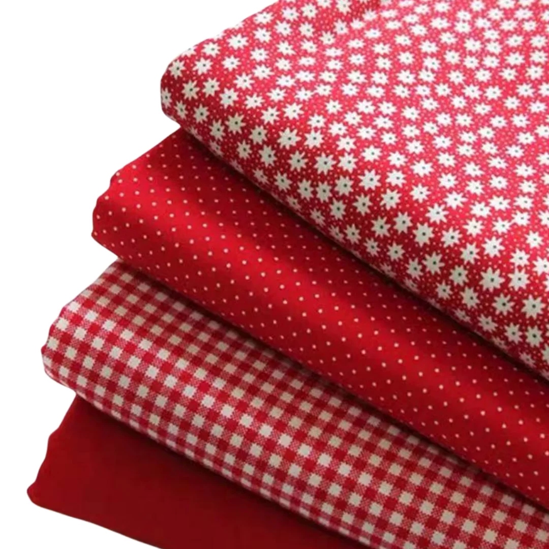 LINENCotton النسيج للملابس اللحف سرير الطفل حك الأقمشة القماش DIY بها بنفسك أريكة الستار مفرش المائدة وسادة الحرفية مواد الخياطة