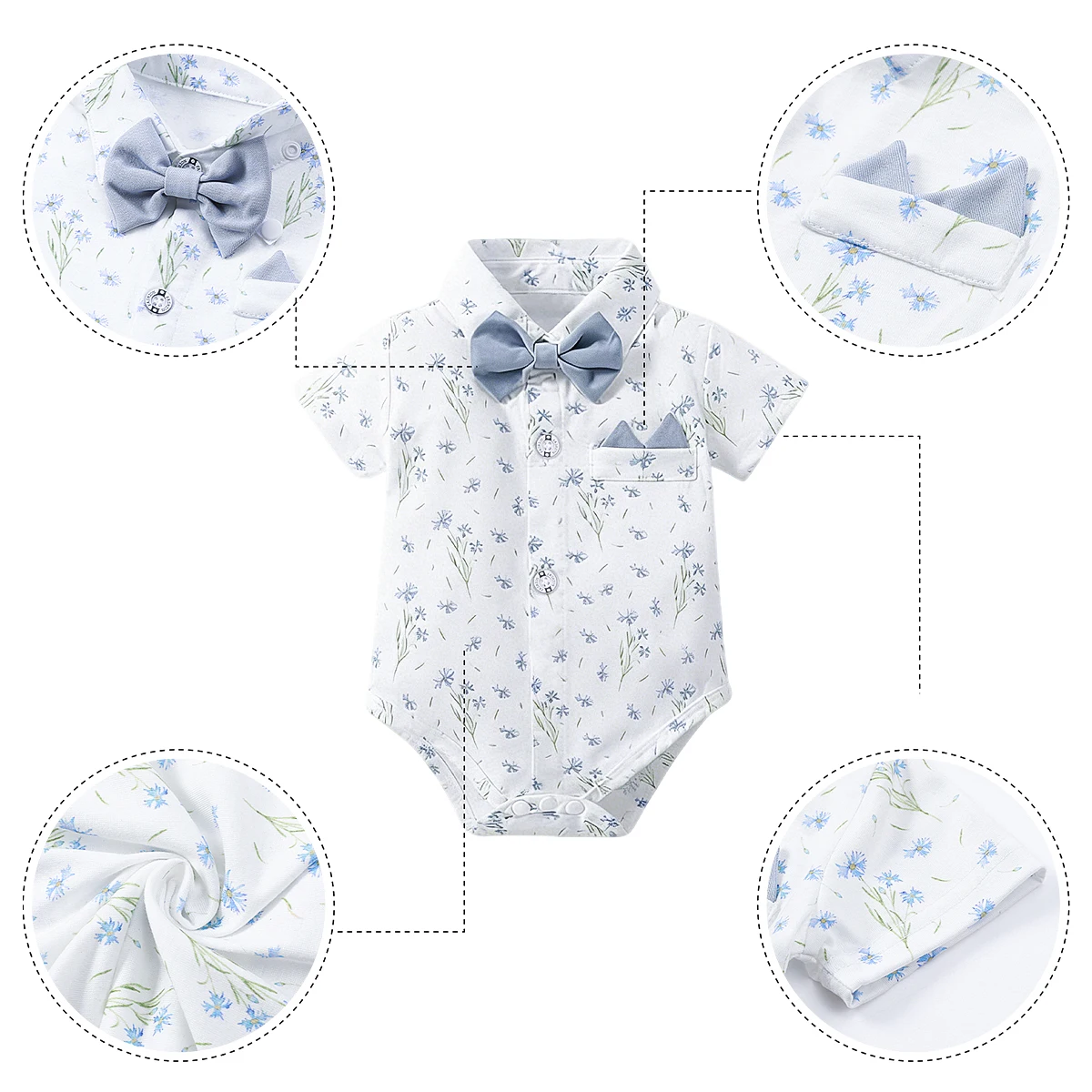 Baby Boy Easter Outfit Toddler Wedding Birthday Party Gift Set Infant Church Formal Photography New Year Clothes view 4